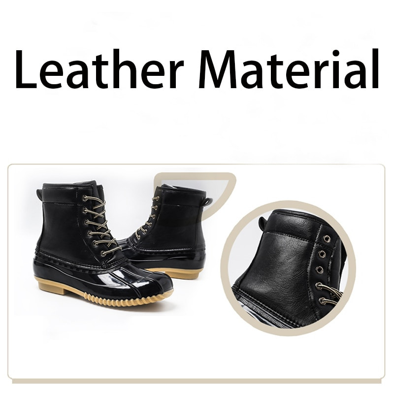 MARSON Női Hócsizmák Téli Melegen Tartó Kacsacsizmák Vízálló csúszásmentes gumi Esőcipők Női divatos női alkalmi cipők