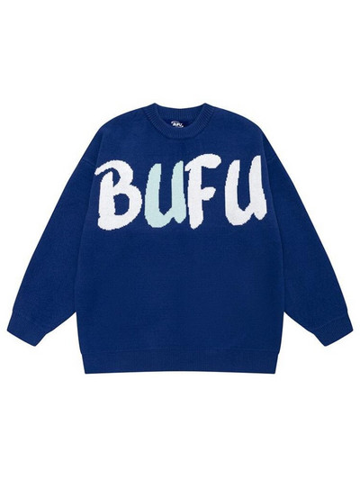 Jesen i zima Novi originalni pulover Klein Plavi široki pulover Muška i ženska pletenina za par 2022 Y2k Ženska odjeća