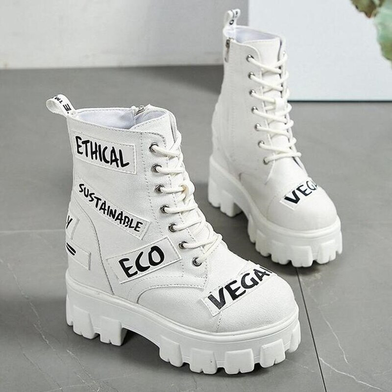 Comemore 2021. Zimske ženske kožne gležnjeve, jesenske čizme s platformom, ženske visoke pete od 9 cm, visoke čizme na klin, cipele, ženske tenisice