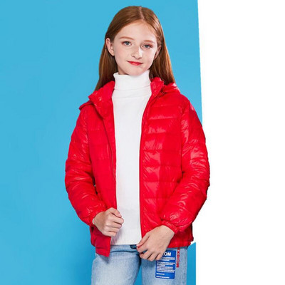 Φθινοπωρινά χειμωνιάτικα Παιδικά πουπουλένια μπουφάν για κορίτσια Παιδικά ζεστά παλτό για αγόρια 2-16 ετών Μικρά κορίτσια Πάρκα Εξωτερικά ρούχα