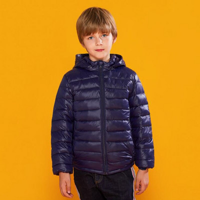 Φθινοπωρινά χειμωνιάτικα Παιδικά πουπουλένια μπουφάν για κορίτσια Παιδικά ζεστά παλτό για αγόρια 2-16 ετών Μικρά κορίτσια Πάρκα Εξωτερικά ρούχα