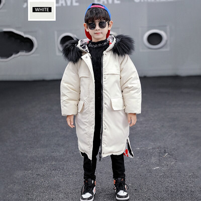 Divpusējs bērnu virsdrēbes zēnu ar kapuci ūdensizturīgs bērnu jaka mētelis meitenēm ziemas āra sniega tērps zēnu jaka zēnu apģērbs