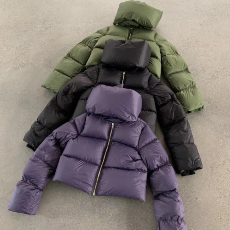 Ανδρικό παλτό IEFB υψηλής ποιότητας Κορεάτικο Σικ Έγχρωμο Στάντ Κοντό Χειμερινό Μπουφάν Πουφερ Μπουφάν με Φερμουάρ 9D1285