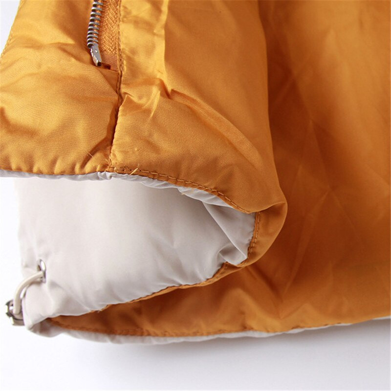 Novi jesenski zimski prsluci za djecu 2-8 godina Topli prsluci za dječake i djevojčice Debeli prsluci Dječja jakna bez rukava žuto crvene boje