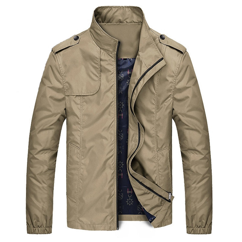 Muške planinske kožne jakne Proljeće Jesen Ležerni kaputi Bomber jakna Uski kaput Muška marka gornje odjeće Odjeća EU veličina MT163