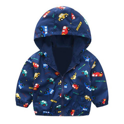 Ρωσία Χειμερινό μπουφάν για παιδιά αγόρια Άνοιξη 2022 Νέα μόδα μακρυμάνικο παλτό για αγόρια, κορίτσια, κινούμενα σχέδια με doodle print Ρούχα γκράφιτι