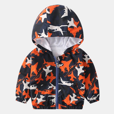 Ρωσία Χειμερινό μπουφάν για παιδιά αγόρια Άνοιξη 2022 Νέα μόδα μακρυμάνικο παλτό για αγόρια, κορίτσια, κινούμενα σχέδια με doodle print Ρούχα γκράφιτι