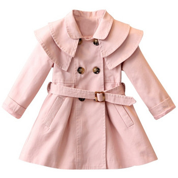 2020 άνοιξη φθινόπωρο κοριτσίστικο παλτό Παιδικό πανωφόρι παλτό μακρυμάνικο Παιδικά ρούχα Βρεφικά κοριτσίστικα μπουφάν για κοριτσάκι 2-10 ετών