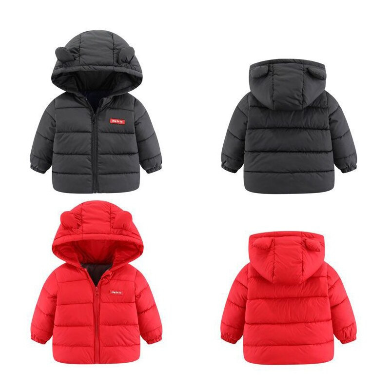 2021. Jesen Zima Dječje donje jakne s kapuljačom za dječake Djevojčice Jednobojni topli topli dječji kaputi od flisa Gornja odjeća Odjeća