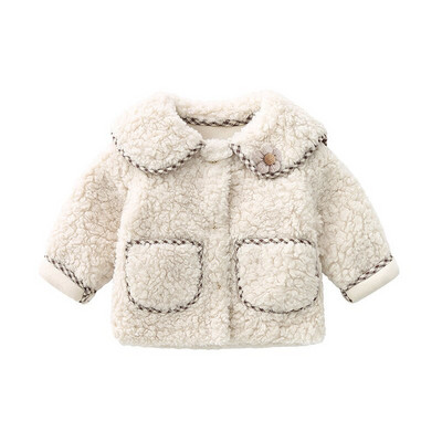2021 Νέα Άνοιξη Φθινόπωρο/Χειμώνας Κορίτσια Παιδικά ψεύτικα γούνινα παλτό Άνετα χαριτωμένα βρεφικά ρούχα Παιδικά ρούχα