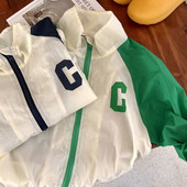 Καλοκαιρινά ενδύματα αντηλιακής προστασίας Παιδικά ενδύματα Μπουφάν Αντιανεμικό για αγόρια Πανωφόρι Παλτό Βρεφικά Παιδικά Παιδικά Γυναικεία