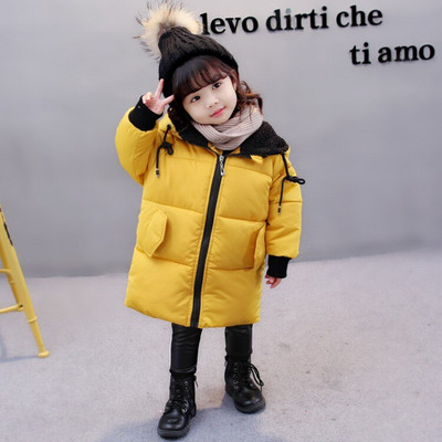 Χειμερινά μπουφάν με κουκούλα για κορίτσια 1-7 ετών Ρούχα Παιδικά Αγόρια Παλτό Ζεστό Φθινοπωρινό Παιδικά Πανωφόρια & Παλτό Casual Βρεφικά ρούχα για κορίτσια