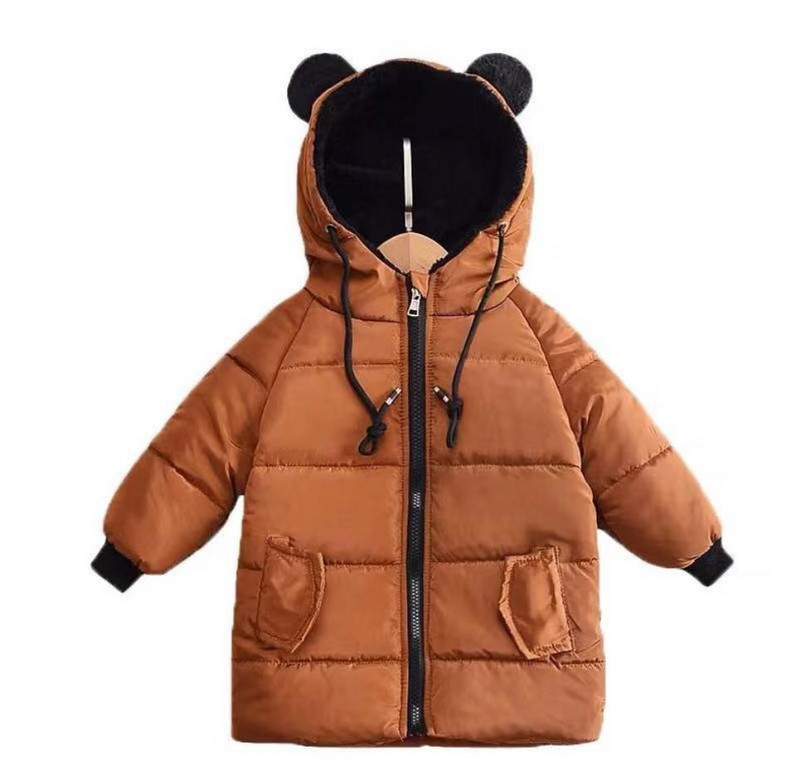 Χειμερινά μπουφάν με κουκούλα για κορίτσια 1-7 ετών Ρούχα Παιδικά Αγόρια Παλτό Ζεστό Φθινοπωρινό Παιδικά Πανωφόρια & Παλτό Casual Βρεφικά ρούχα για κορίτσια