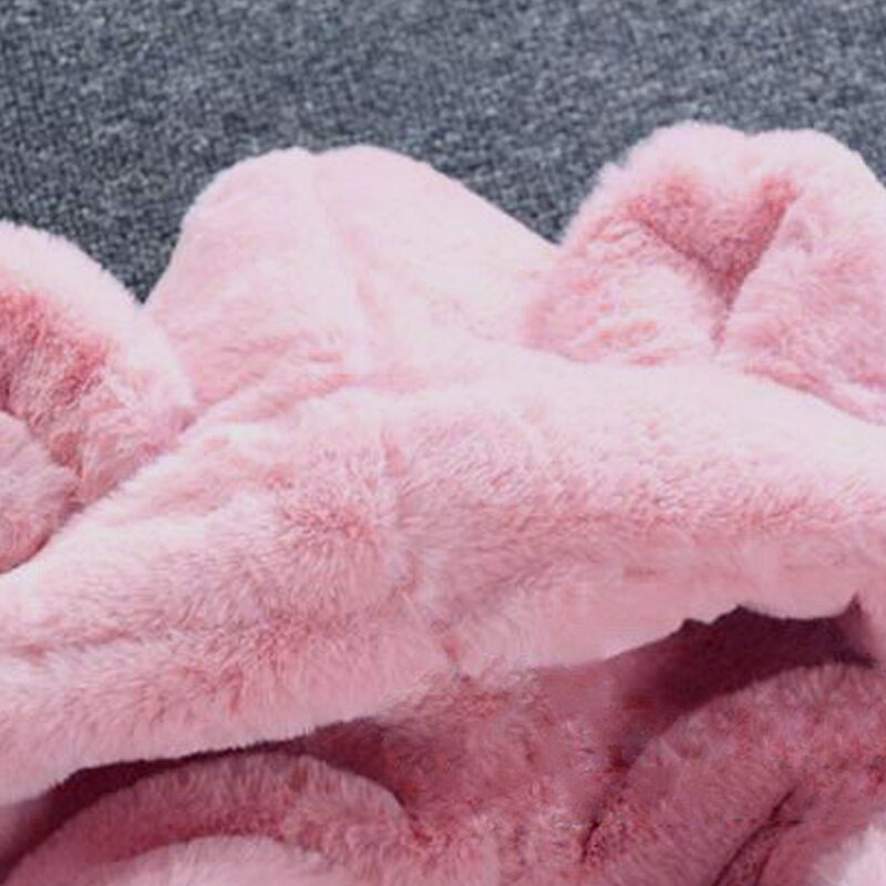 2022 Παιδικά κορίτσια Παιδικά παλτό φθινοπώρου και χειμώνα με ψεύτικη γούνα για 24 εκατομμύρια-8 τόνους ετών