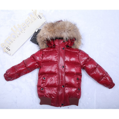 Παιδικό χειμωνιάτικο τζάκετ για κορίτσια Μεγάλη γούνα για αγόρια Παιδικά ρούχα Βρεφικά χοντρά ζεστά χιονοστιβάδα Παιδικό παλτό με κουκούλα