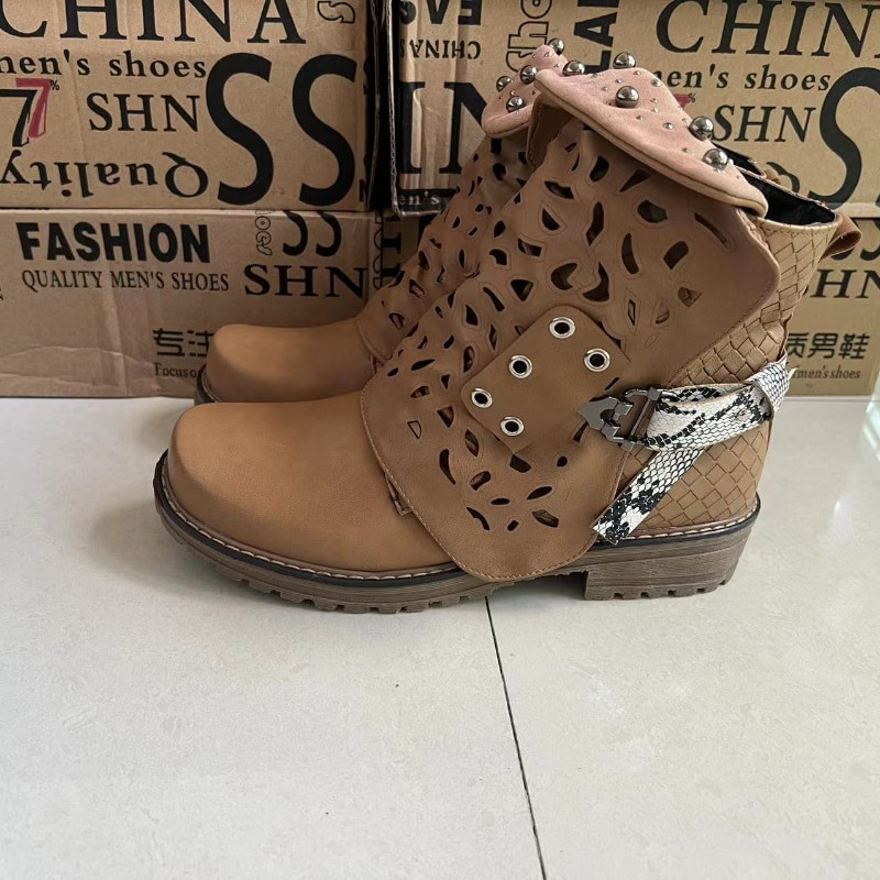 2022 Άνοιξη Χειμώνας Νέος σχεδιαστής Martens Μπότες Γυναικείες Μπότες Αστραγάλου Μόδα Πλατφόρμα Γυναικεία Παπούτσια Γυναικεία μποτάκια χαμηλού τακουνιού Plus Size