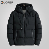 Ziemas jaka Vīriešu Parkas Bieza Silta Jaka Vīriešu Statīvs Apkakle Jakas Solid Parka Vīriešu modes Harajuku Streetwear Hip Hop Parka