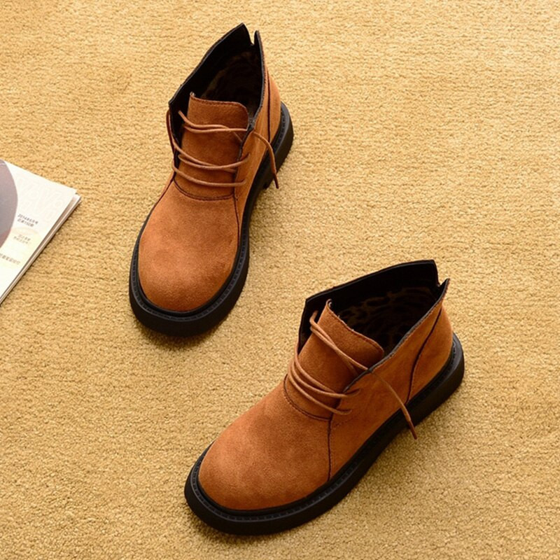 Νέα φθινοπωρινά χειμωνιάτικα παπούτσια Γυναικείες χειμερινές μπότες Ζεστά βελούδινα παπούτσια Κρύα χειμωνιάτικα γυναικεία παπούτσια Μόδα Γυναικεία μποτάκια Γυναικεία μποτάκια