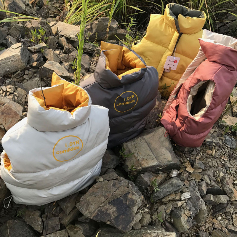 Φθινοπωρινό Χειμώνας Παιδιά 3-7 ετών Βρεφικά Ζεστά Γιλέκα Πάρκα Για Κορίτσια Αγόρια Που Παχύ Βαμβακερό Γιλέκο Παιδικά Εξωτερικά Μπλουζάκια