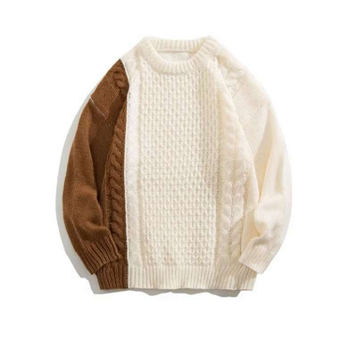 Γυναικείο πουλόβερ Hip Hop Streewear Vintage Oversized Πουλόβερ Creativity Letter Print Γυναικείο βαμβακερό πουλόβερ Φθινόπωρο