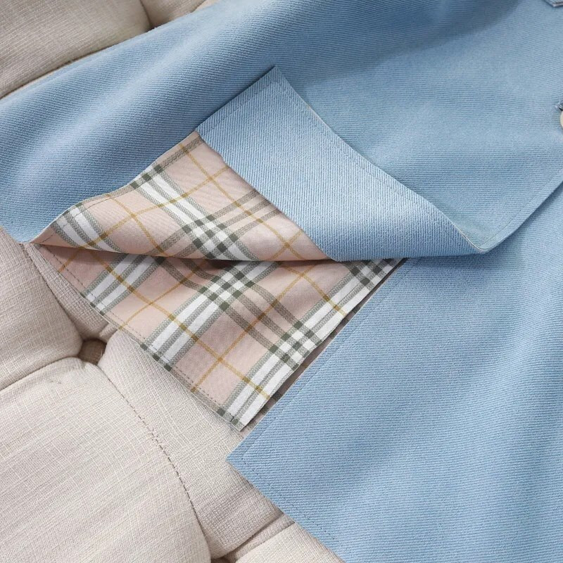 Jakne proljeće jesen 2022. Nove ženske vjetrovke Ležerni trenč kaputi srednje dužine Kaputi od brušene kože dugih rukava Modni topovi za sve vrste