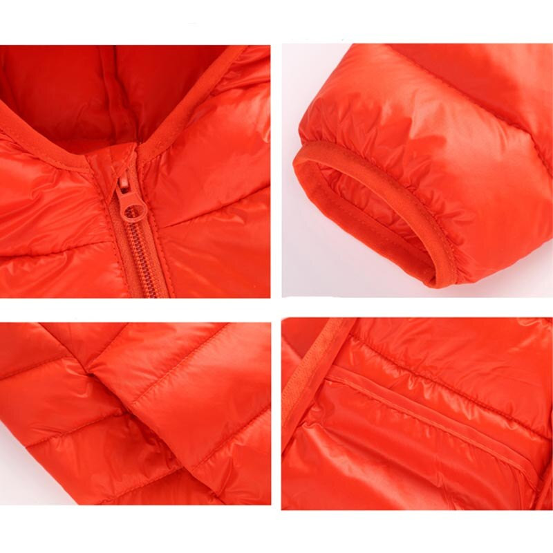 Dječja jakna Gornja odjeća za dječake i djevojčice Jesenski topli puh kaput s kapuljačom Tinejdžerska parka Dječja zimska jakna Veličina 1 2 10 12 15 godina