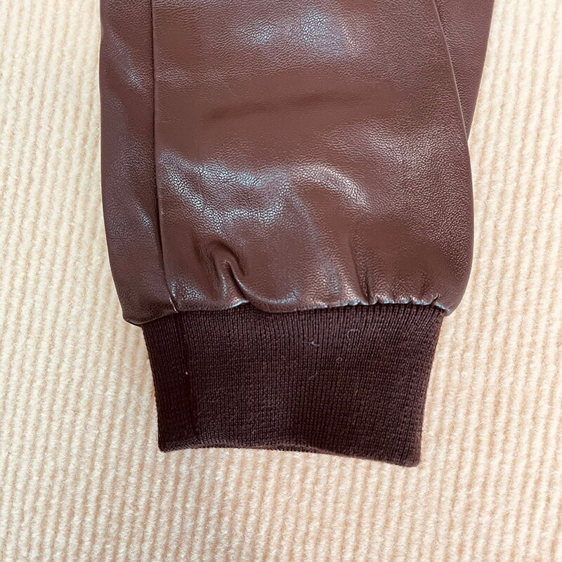 jakna za dječaka 2020. Zimska modna PU Thicken Plus jakna za bebe od baršuna Ležerna pilotska jakna Bomber jakna Odijelo za 90-130 cm z159