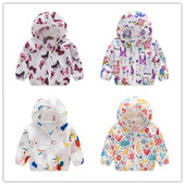 Νέα αντηλιακά ρούχα κινουμένων σχεδίων για παιδιά το καλοκαίρι Jaqueta Infantil Boys Jackets Κοριτσίστικα τοπ Παιδικά ρούχα