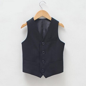 Promocija Dječji kardigani za dječake Europski i američki klasici Jednobojne svečane haljine Kardigani s V-izrezom za 3-14 godina Dječja svečana odjeća