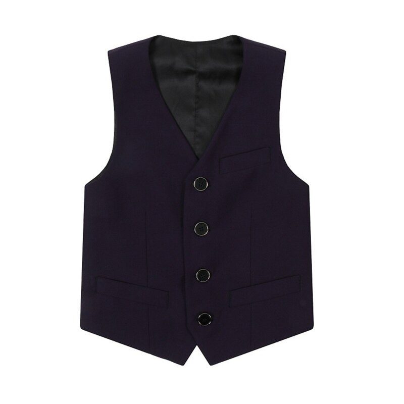 Promocija Dječji kardigani za dječake Europski i američki klasici Jednobojne svečane haljine Kardigani s V-izrezom za 3-14 godina Dječja svečana odjeća