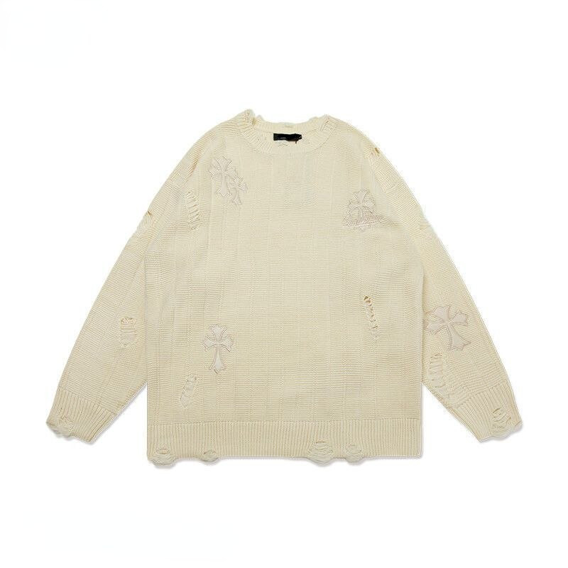 Χειμωνιάτικα Ρούχα Γυναικεία Vintage Πουλόβερ Φθινοπωρινά Χειμερινά Casual Oversized Πουλόβερ Μακρυμάνικο Πλεκτό Πουλόβερ Hip Hop Πουλόβερ Μπλούζες