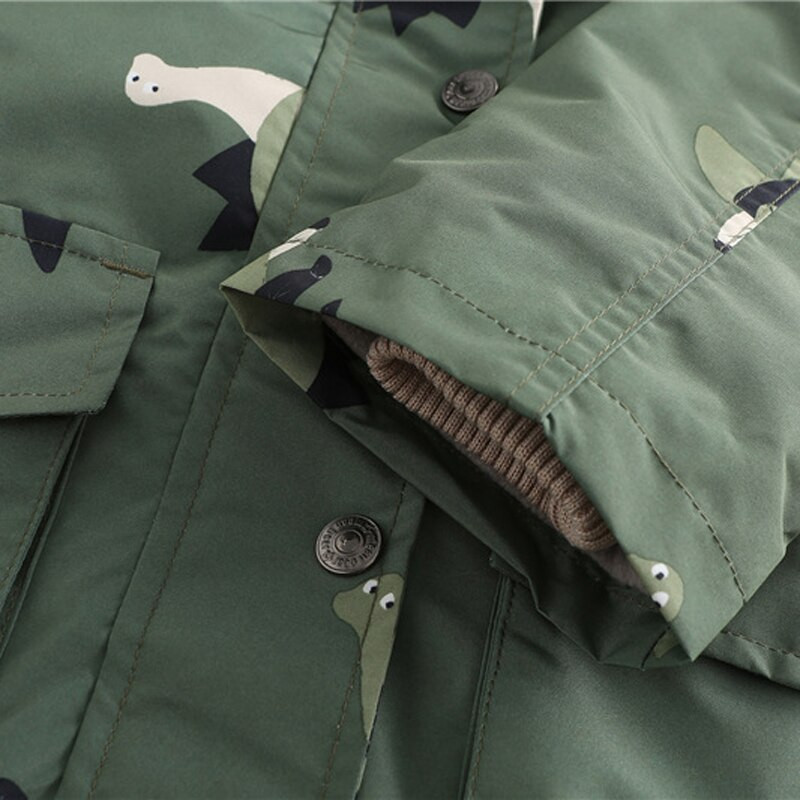 IYEAL Trenč kaput za djecu, dječake i djevojčice Kvalitetan kaput Gornja odjeća Proljeće Jesen Pamučna ležerna dječja vjetrovka s kapuljačom s motivom crtića