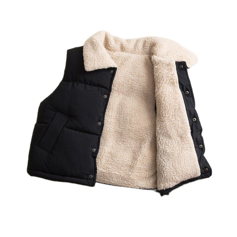 Παιδικά Γιλέκα Κοριτσίστικα Αγόρια Βρεφικά Κοτλέ Μπουφάν Παιδικά Πυκνά Εξωτερικά Βαμβακερά Ζεστό Γιλέκο Φθινοπωρινό Χειμερινό Παλτό Κορυφαία Ρούχα