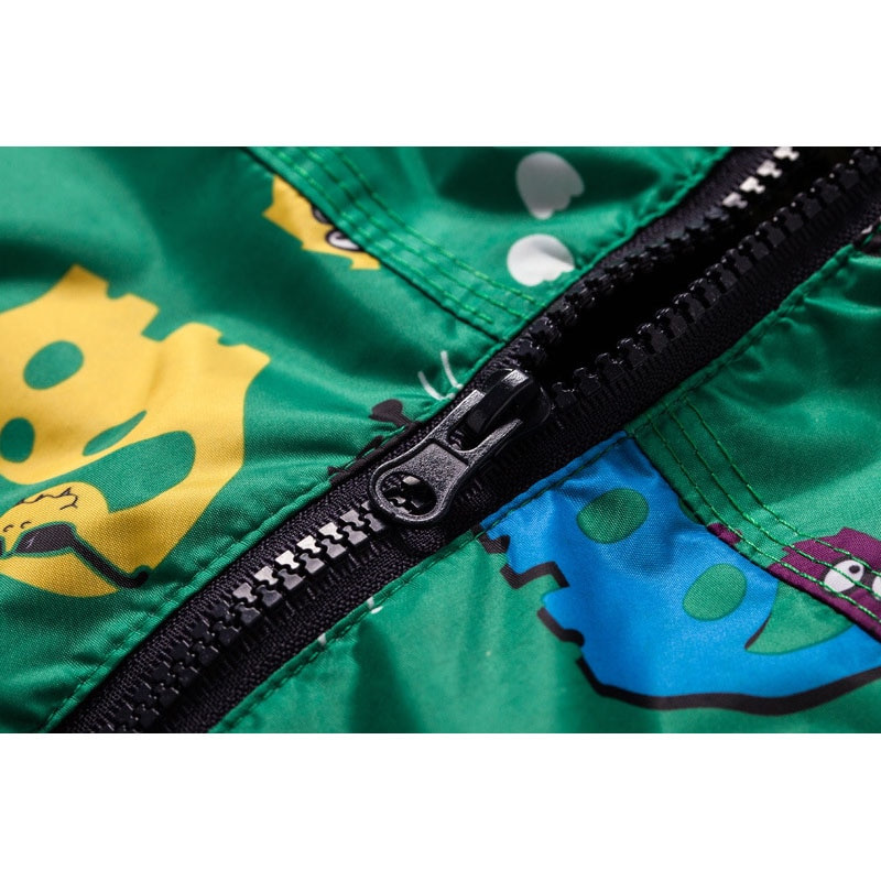 Παιδικά φθινοπωρινά χειμωνιάτικα εξωτερικά ενδύματα Ρούχα για αγόρια Αδιάβροχο μπουφάν με κουκούλα δεινοσαύρων μωρό παιδικά αθλητικά παλτό για εξόδους Βρεφικά ρούχα