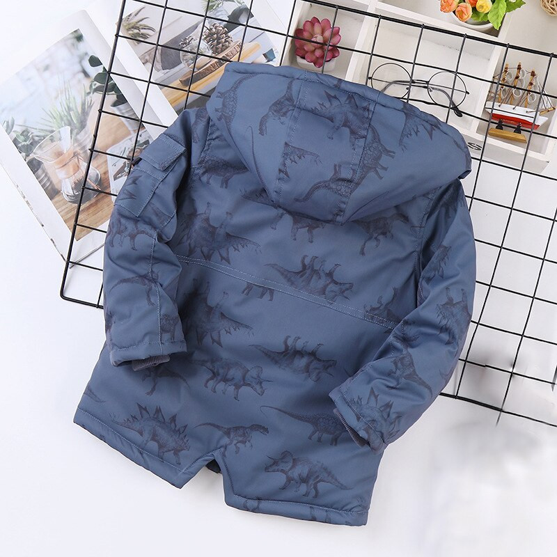 IYEAL Zimska jakna za dječake Dječja aktivna vjetrovka s kapuljačom dugih rukava Tinejdžerska odjeća Baršunasti sportski kaput za velike dječake Odjeća za dječake