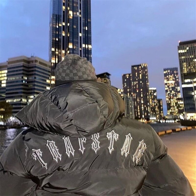 AW20 Irongate Parkas Ανδρικό χειμωνιάτικο μπουφάν με κουκούλα καπιτονέ Γυναικείο ζεστό 1 σε 1 Κορυφαίας ποιότητας Κεντημένο παλτό γράμματος Μέγεθος XS-XL