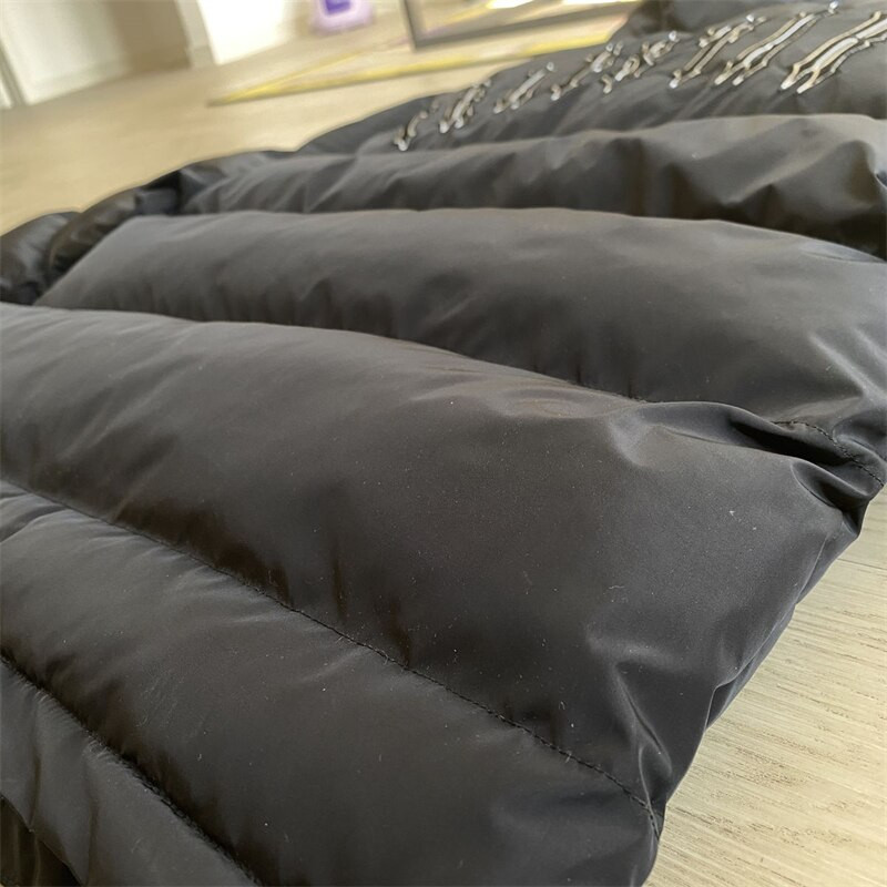 AW20 Irongate Parkas Ανδρικό χειμωνιάτικο μπουφάν με κουκούλα καπιτονέ Γυναικείο ζεστό 1 σε 1 Κορυφαίας ποιότητας Κεντημένο παλτό γράμματος Μέγεθος XS-XL