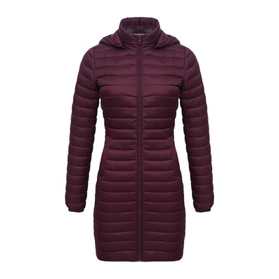 SANTELON Γυναικείο Μακρύ Ζεστό Παλτό Πάρκα με Κουκούλα Γυναικεία Χειμερινά Υπαίθρια Επενδυμένα Βαμβακερά Ρούχα Υπερελαφριά φορητά πανωφόρια με τσάντα