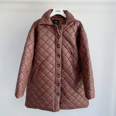 Topi, 2021. gada jauni sieviešu parki, silta rudens modes virsdrēbes, ikdienišķas jakas.