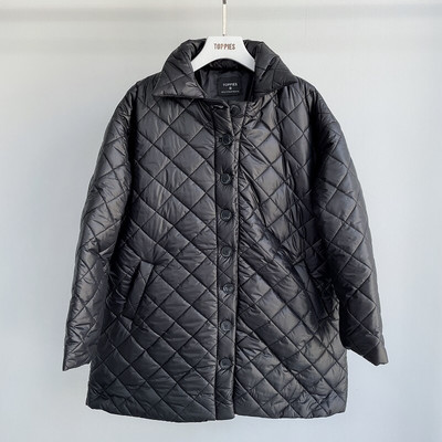 Topi, 2021. gada jauni sieviešu parki, silta rudens modes virsdrēbes, ikdienišķas jakas.