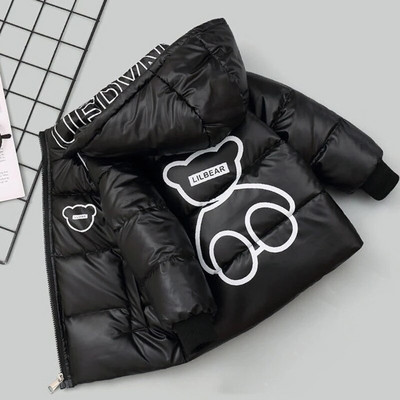 Dječje donje jakne za dječake Zimska moda 2022. Nove debele bijele kapute od pačjeg dolje s kapuljačom Gornja odjeća za dječake Parke od 2 do 6 godina