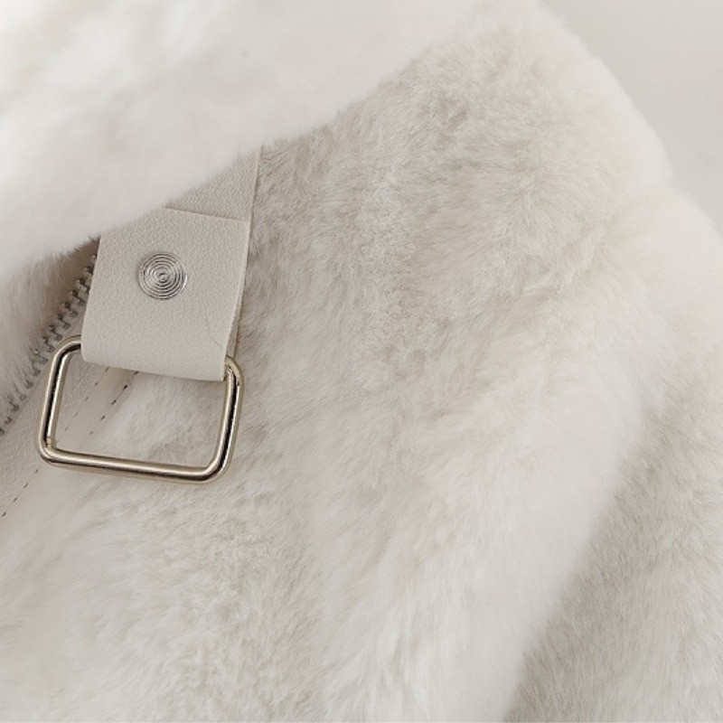 Modna jakna od umjetnog krzna za djevojčice i dječake, zimska, mala, tinejdžerska, topla, debela pamučno podstavljena gornja odjeća za bebe 2-14 godina