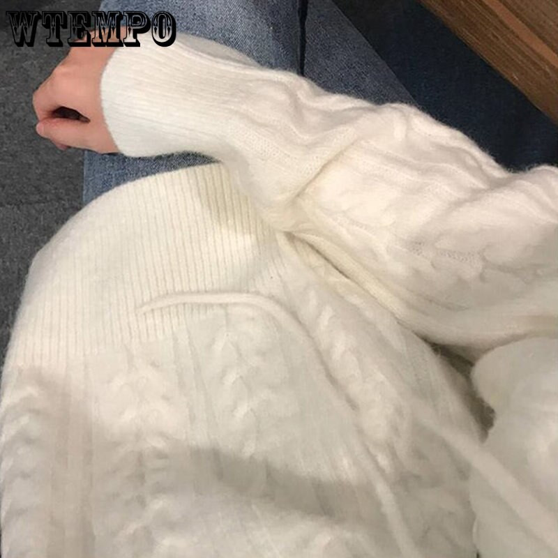 Μακρύ μακρυμάνικο πουλόβερ με κουκούλα για φοιτητές Φαρδιά και καθημερινή ευέλικτη μπλούζα φθινοπώρου και χειμώνα μπορεί να φορεθεί εκτός χονδρικής