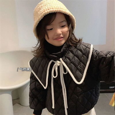 Παιδικό ζεστό παχύ παλτό 2021 Νέο καπιτονέ βαμβακερό μπουφάν για γλυκά κορίτσια Παιδικά ρούχα