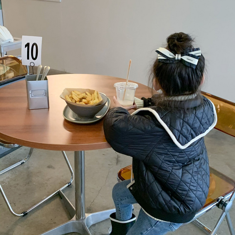 Παιδικό ζεστό παχύ παλτό 2021 Νέο καπιτονέ βαμβακερό μπουφάν για γλυκά κορίτσια Παιδικά ρούχα