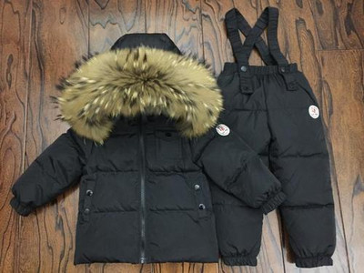 Ρωσικό χειμωνιάτικο πουπουλένιο κοστούμι για κορίτσια Ζεστά παιδικά χειμερινά κοστούμια για αγόρια Μπουφάν με πούπουλα πάπιας + φόρμες 2 τμχ Σετ ρούχων Παιδικά ρούχα χιονιού