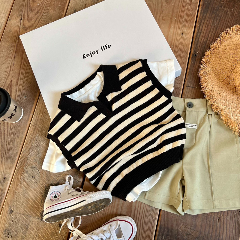 Veat O-neck κολάρο Αμάνικο κανονικό μήκος Μασίφ Άνετη μόδα Μοντέρνα Απαλή Περιστασιακή Απλή Καθαρή Ανοιξιάτικη Παιδιά Unisex