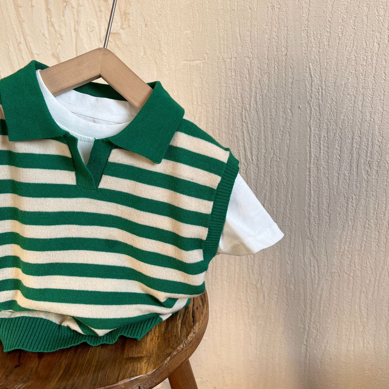 Veat O-neck κολάρο Αμάνικο κανονικό μήκος Μασίφ Άνετη μόδα Μοντέρνα Απαλή Περιστασιακή Απλή Καθαρή Ανοιξιάτικη Παιδιά Unisex