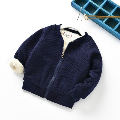0-5G Bērnu Virsdrēbes Bērnu Ziemas Mēteļi Meitenēm un Zēniem Bērniem Silta Fleece Jaka Bērnu Meiteņu Jakas rudens pavasarim