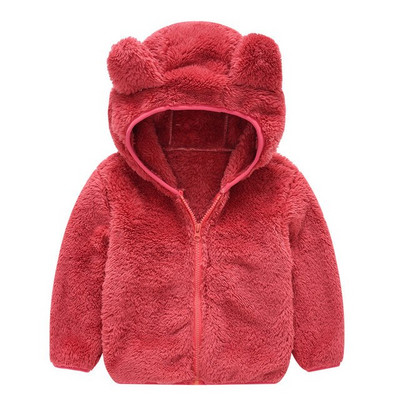 0-5G Bērnu Virsdrēbes Bērnu Ziemas Mēteļi Meitenēm un Zēniem Bērniem Silta Fleece Jaka Bērnu Meiteņu Jakas rudens pavasarim